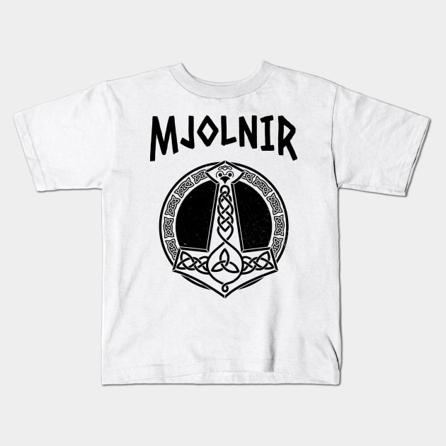 Mjolnir Kids T-Shirt by HustleHardStore